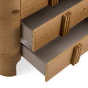 Newhart - Modern Natural Oak Dresser - image 5