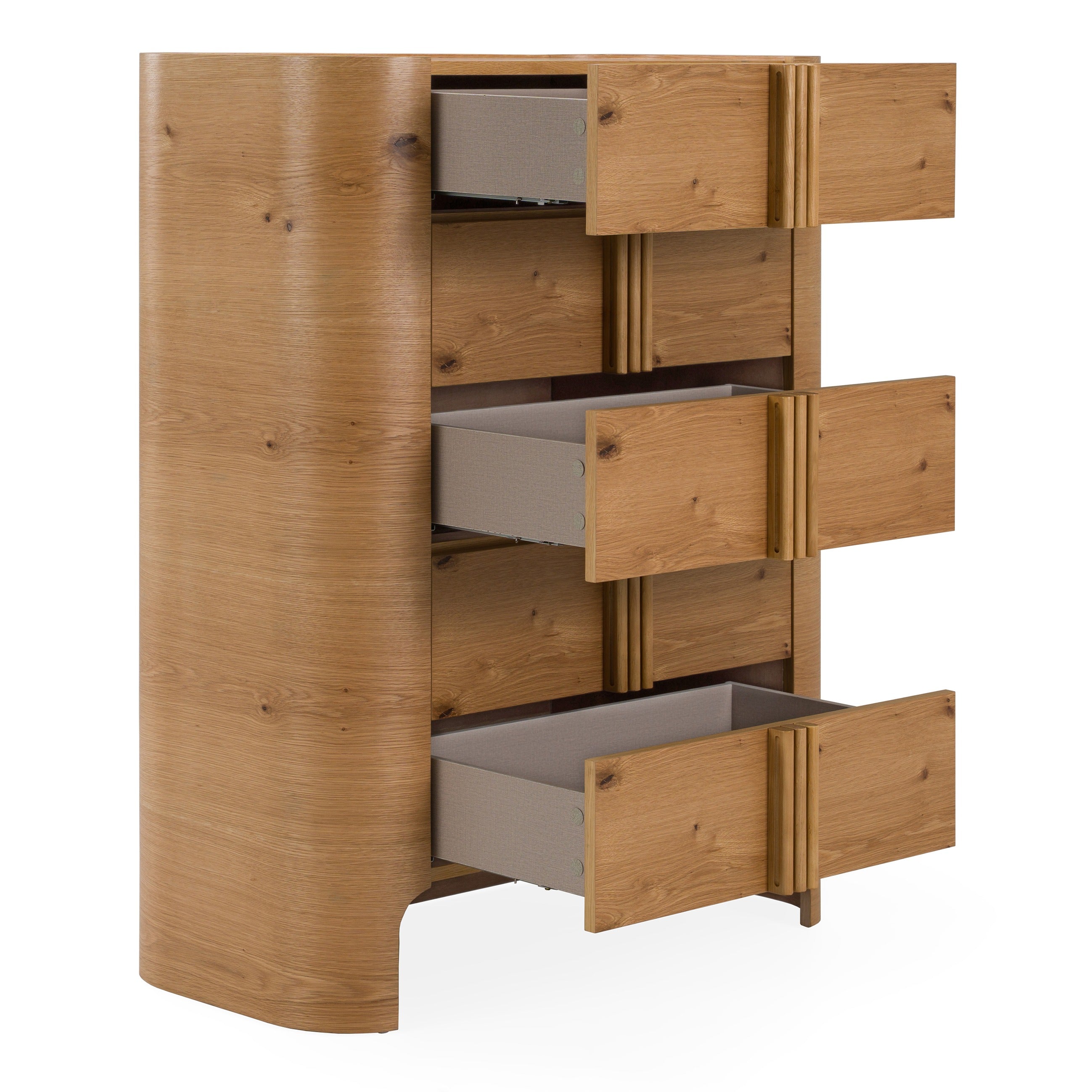 Newhart - Modern Natural Oak Chest - image 4