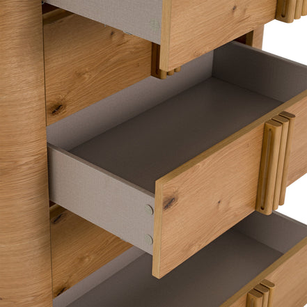 Newhart - Modern Natural Oak Chest - image 5