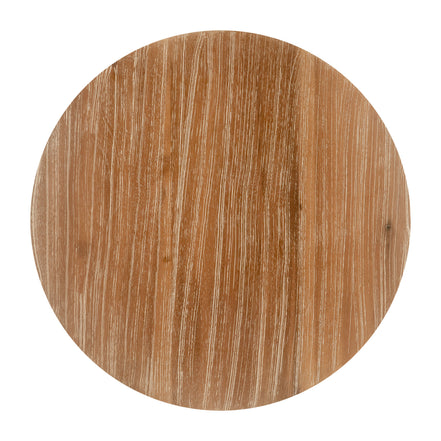 Biban Side Table Natural & Gray