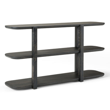 Noah - Modern Dark Brown Bookshelf - image 2
