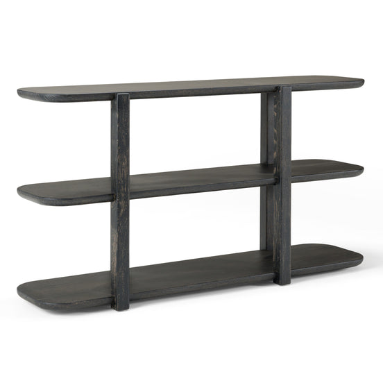 Noah - Modern Dark Brown Bookshelf - image 2