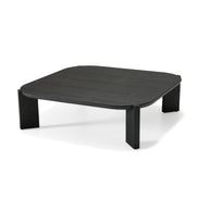 Noah - Modern Dark Brown Square Coffee Table