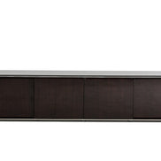 Noble Modern Ebony Lacquer TV Entertainment Center - image 4