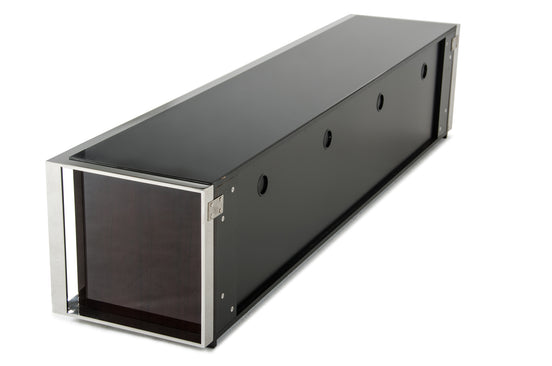 Noble Modern Ebony Lacquer TV Entertainment Center - image 2