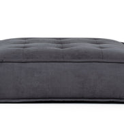 Nolden - Waterproof Dark Grey Fabric Ottoman