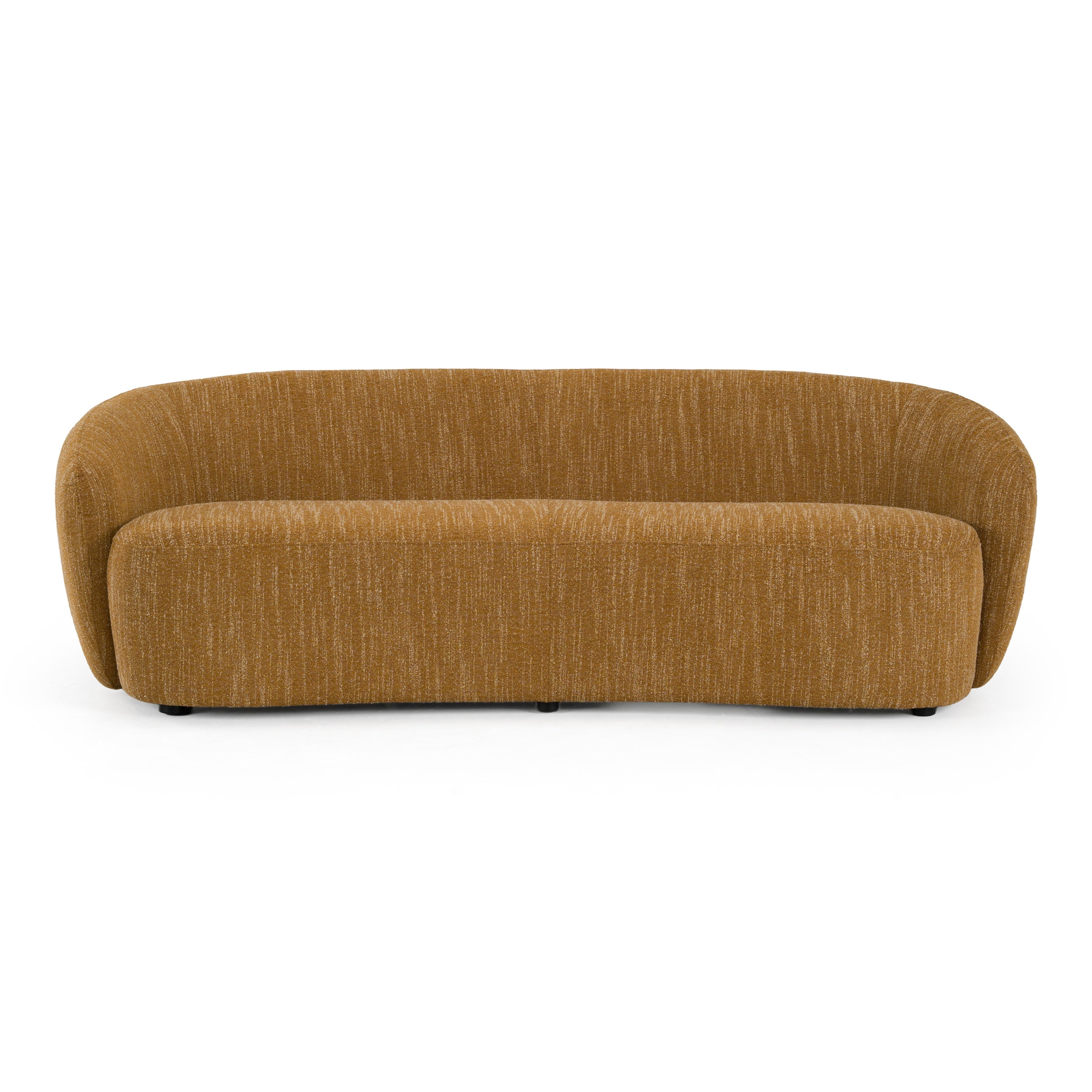 Norris - Modern Mustard Fabric Sofa - image 2