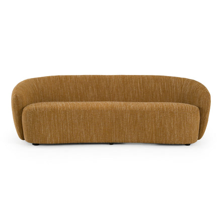 Norris - Modern Mustard Fabric Sofa - image 2