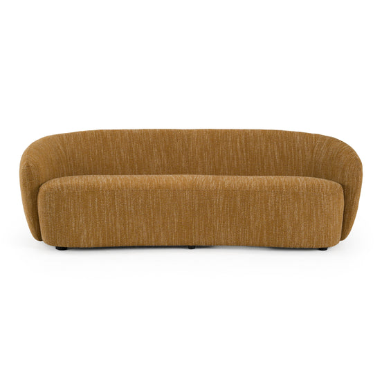 Norris - Modern Mustard Fabric Sofa - image 2