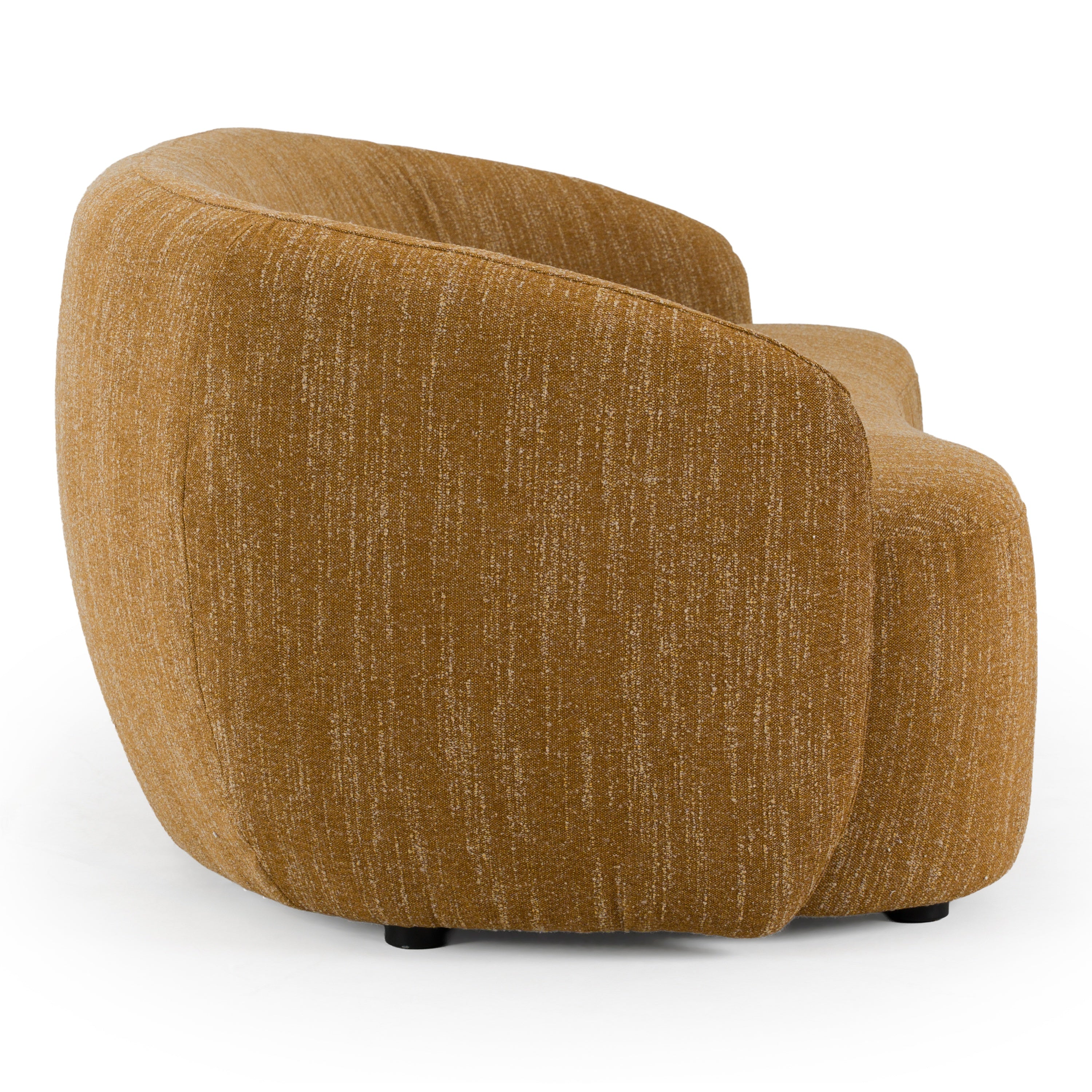 Norris - Modern Mustard Fabric Sofa - image 4