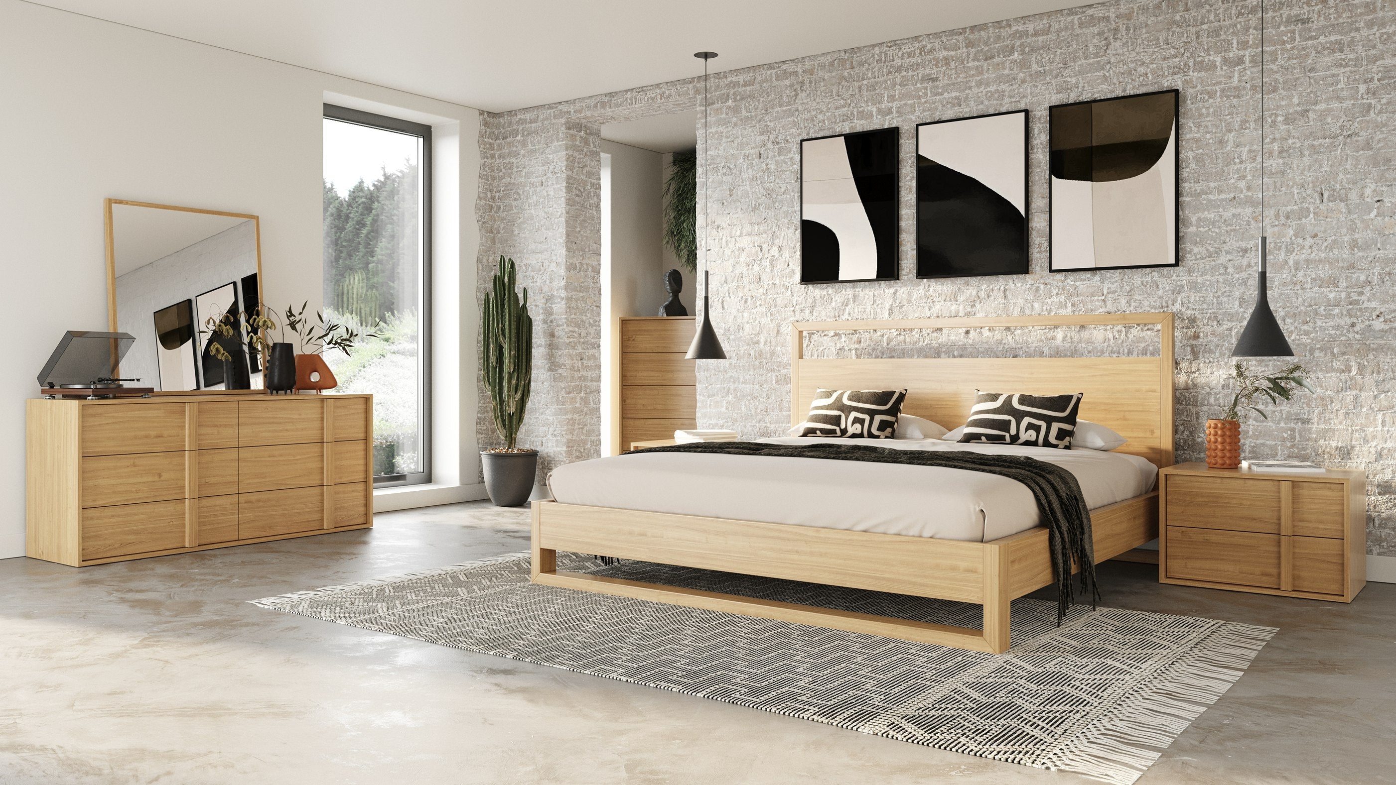 Berlin - Modern Natural Oak Dresser - image 2