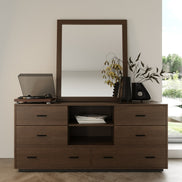 Fantasia - Contemporary Dark Walnut Dresser - image 2