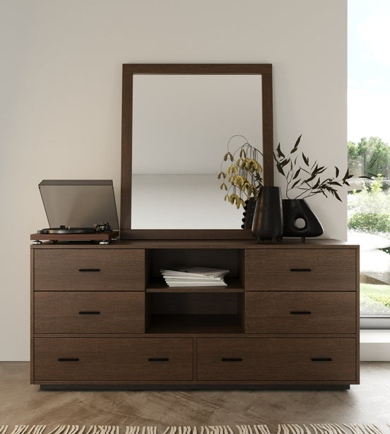 Fantasia - Contemporary Dark Walnut Dresser - image 2