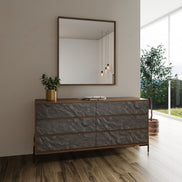 Metcalf - Mid-Century Walnut Mirror