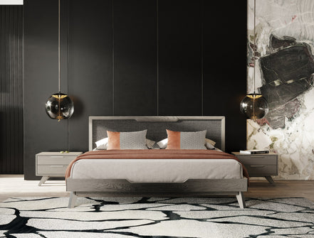 Soria Modern Grey Wash Nightstand - image 3