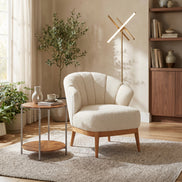 Garza Floor Lamp Brass