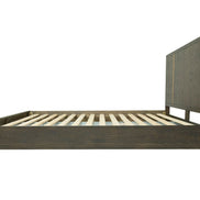 Oakley - Mid-Century Eastern King Size Dark Brown Bed - image 2