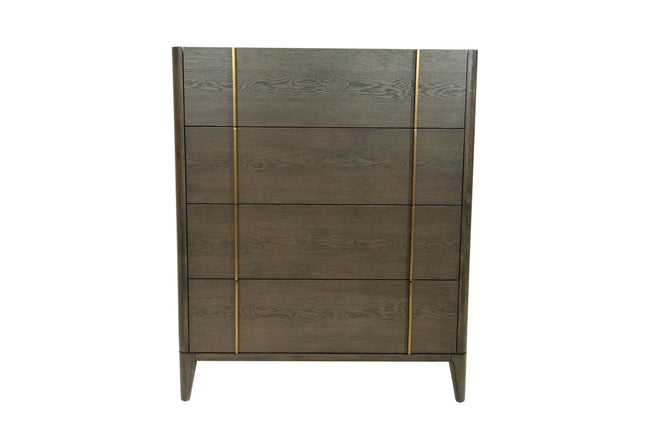 Oakley - Mid-Century Dark Brown Chest