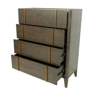 Oakley - Mid-Century Dark Brown Chest - image 2
