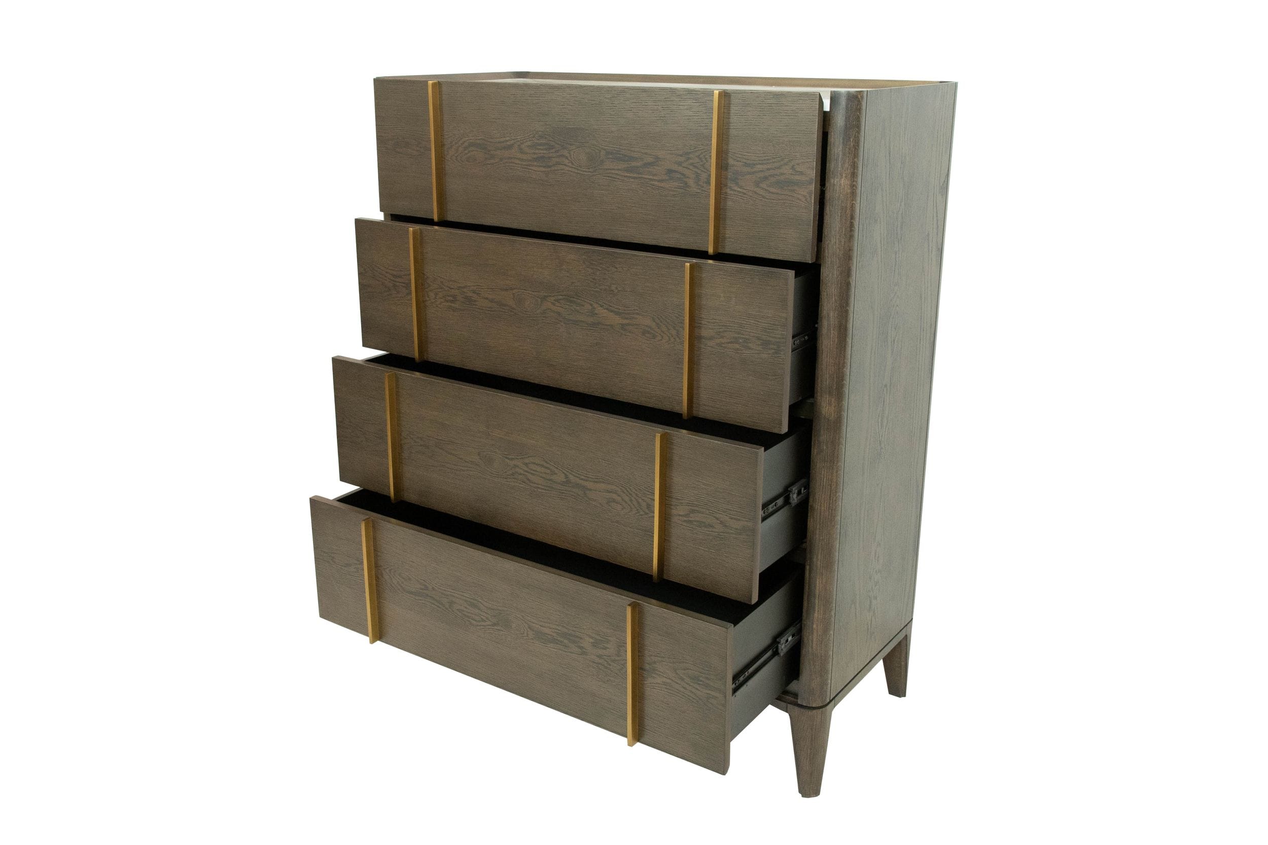 Oakley - Mid-Century Dark Brown Chest - image 2