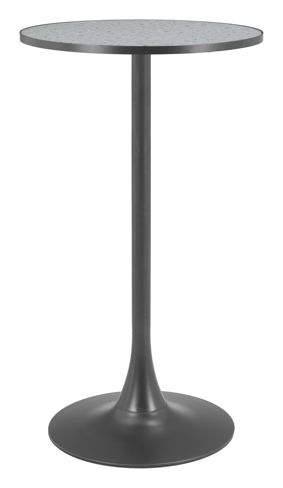 Bite Bar Table Gray & Black
