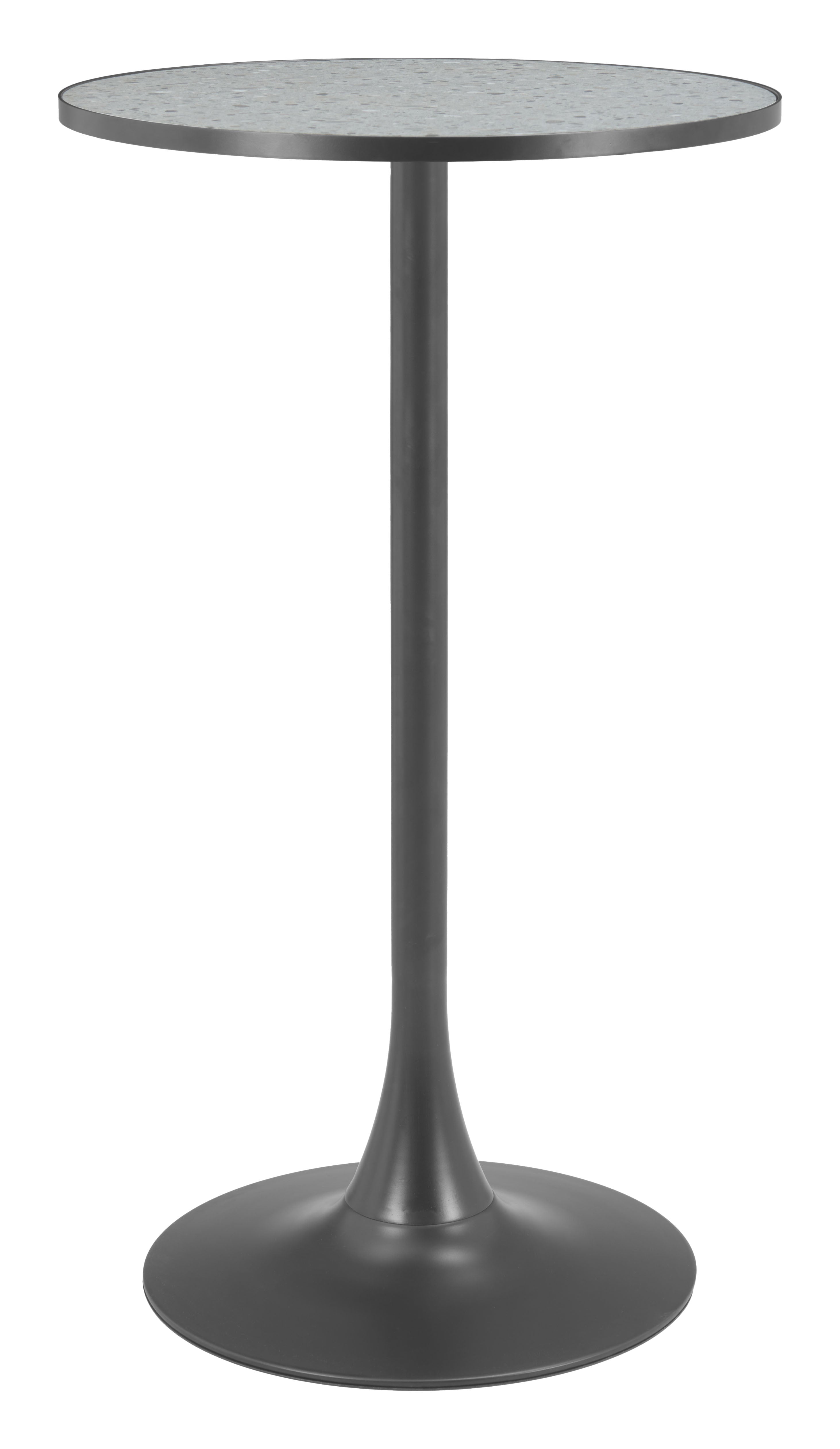 Bite Bar Table Gray & Black