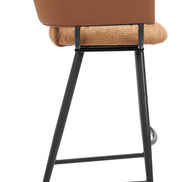 Juno Barstool (Set of 2) Brown