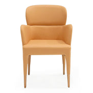 Ogden - Modern Peach & Rosegold Dining Armchair - image 5