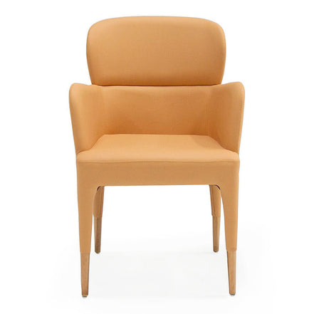 Ogden - Modern Peach & Rosegold Dining Armchair - image 5