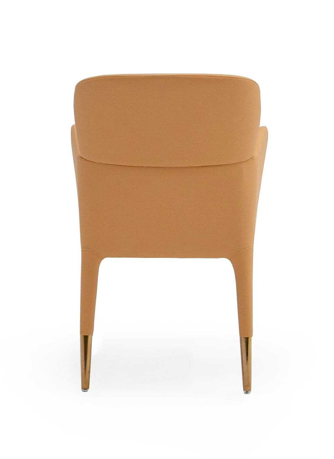 Ogden - Modern Peach & Rosegold Dining Armchair - image 2