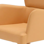 Ogden - Modern Peach & Rosegold Dining Armchair - image 3