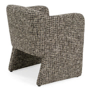 Oldford - Modern Beige + Black Fabric Dining Chair - image 3