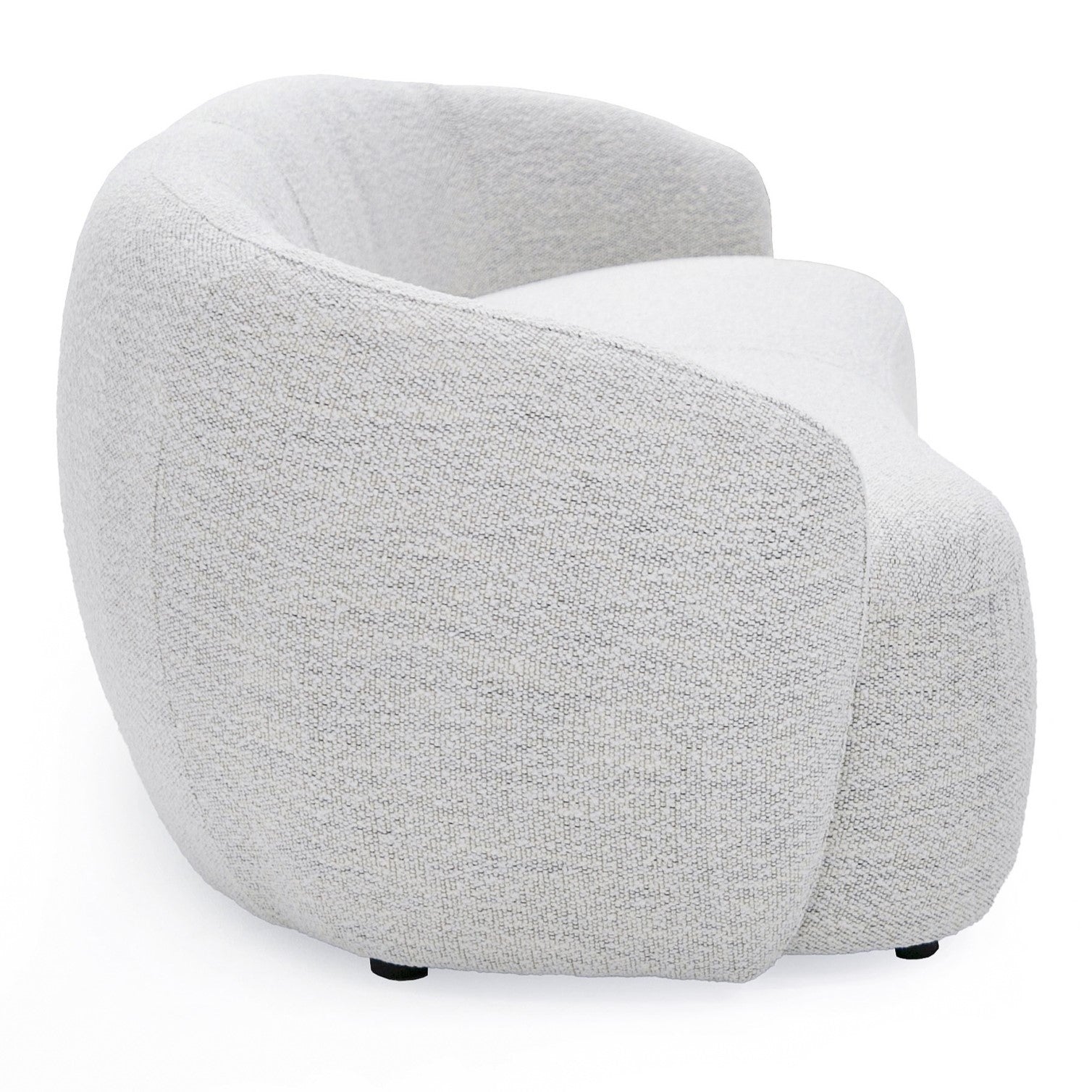 Omaha - Modern Off White Fabric Sofa - image 2