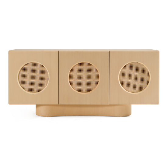 Osaka - Modern Natural Ash + Rattan Buffet - image 2