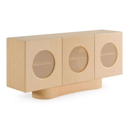 Osaka - Modern Natural Ash + Rattan Buffet - image 3