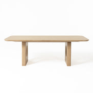 Oshana - Modern White Oak Dining Table - image 3
