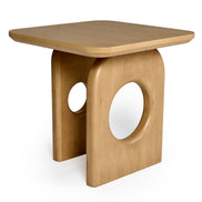 Oshana - Modern White Oak End Table - image 4