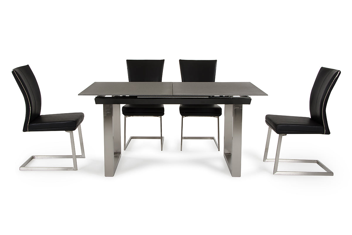Auden - Modern Black Dining Chair (Set of 2) - image 2