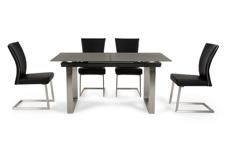 Auden - Modern Black Dining Chair (Set of 2) - image 2