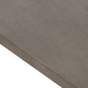 Sharon Modern Concrete & Black Metal End Table - image 2