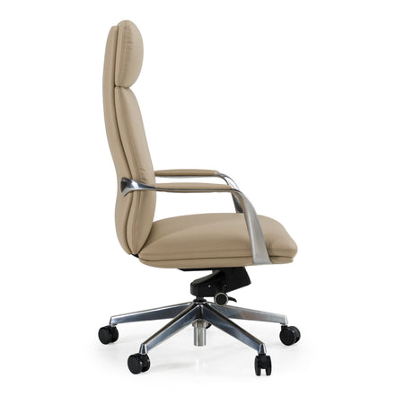 Ozark - Modern Tan Vegan Leather Office Chair - image 2