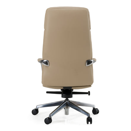 Ozark - Modern Tan Vegan Leather Office Chair - image 3