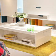 Nancy Modern White Coffee Table - image 4