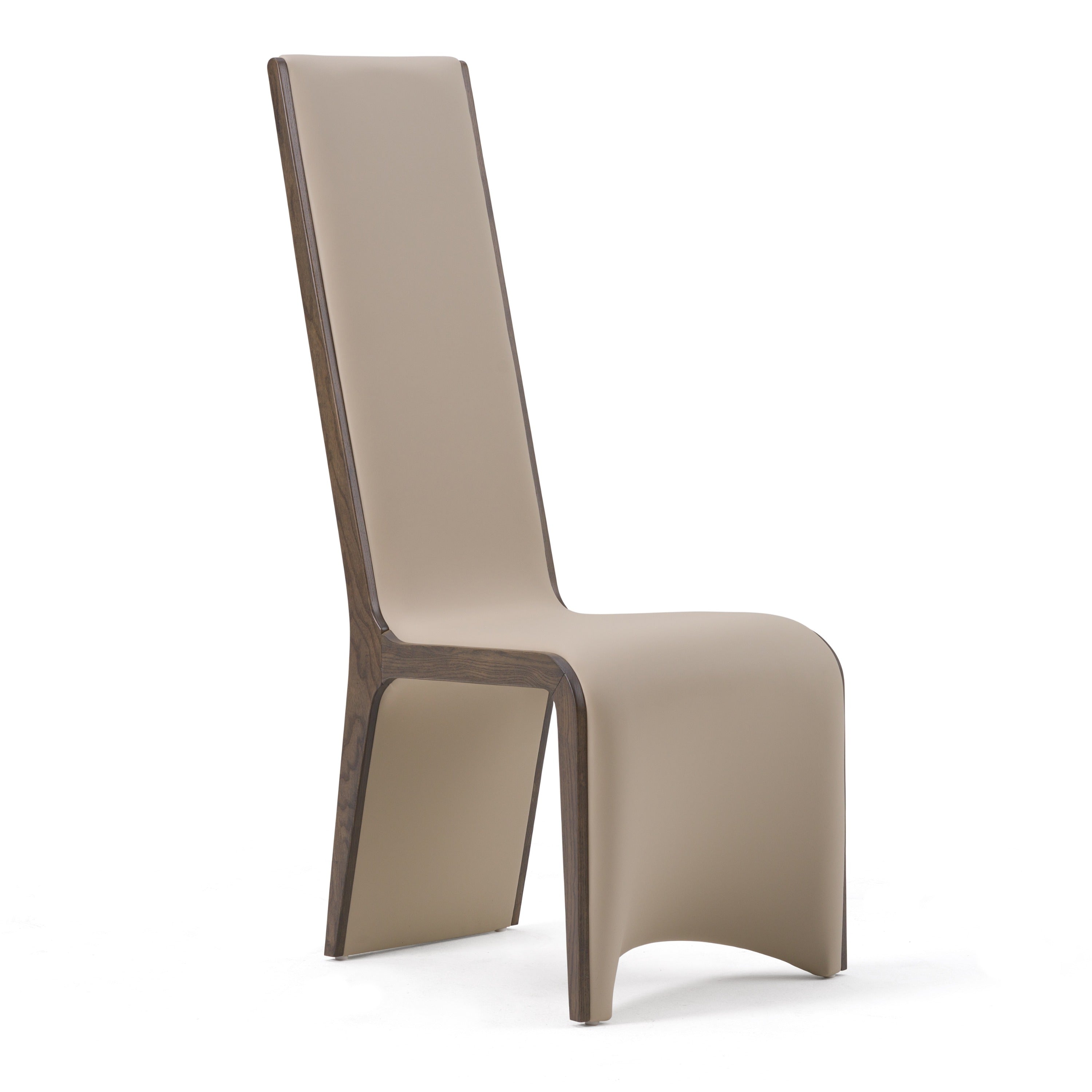 Pacer - Modern Beige & Grey Ash Dining Chair (Set of 2) - image 2