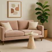 Pampa - Modern Faux Marble End Table - image 4