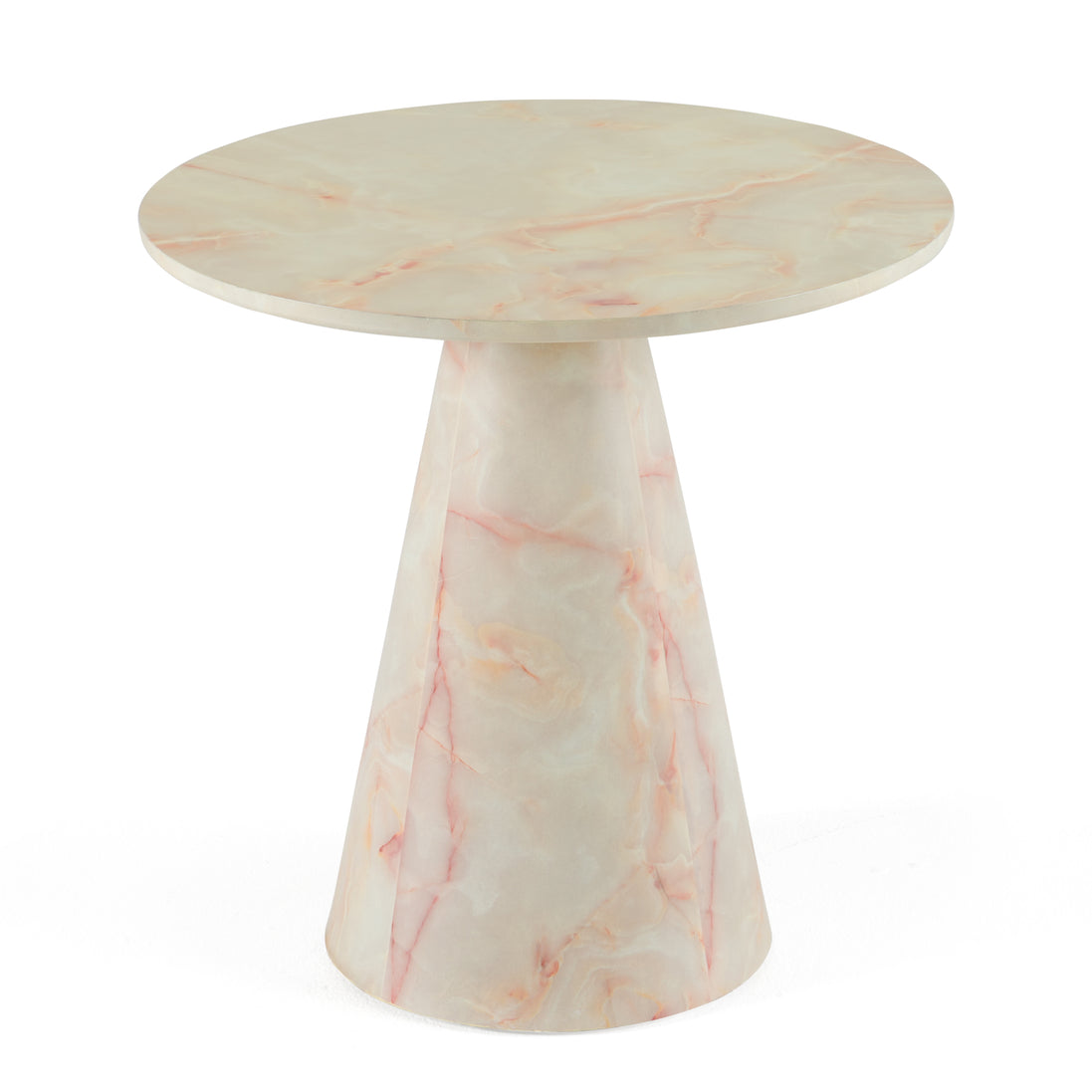 Pampa - Modern Faux Marble End Table