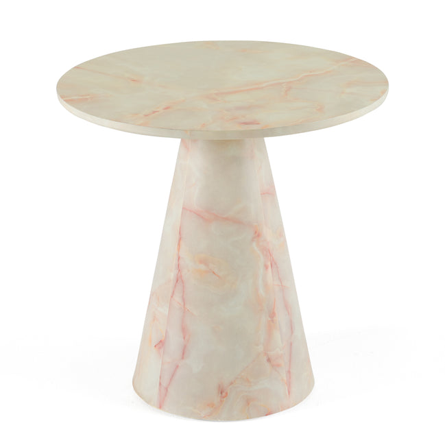 Pampa - Modern Faux Marble End Table