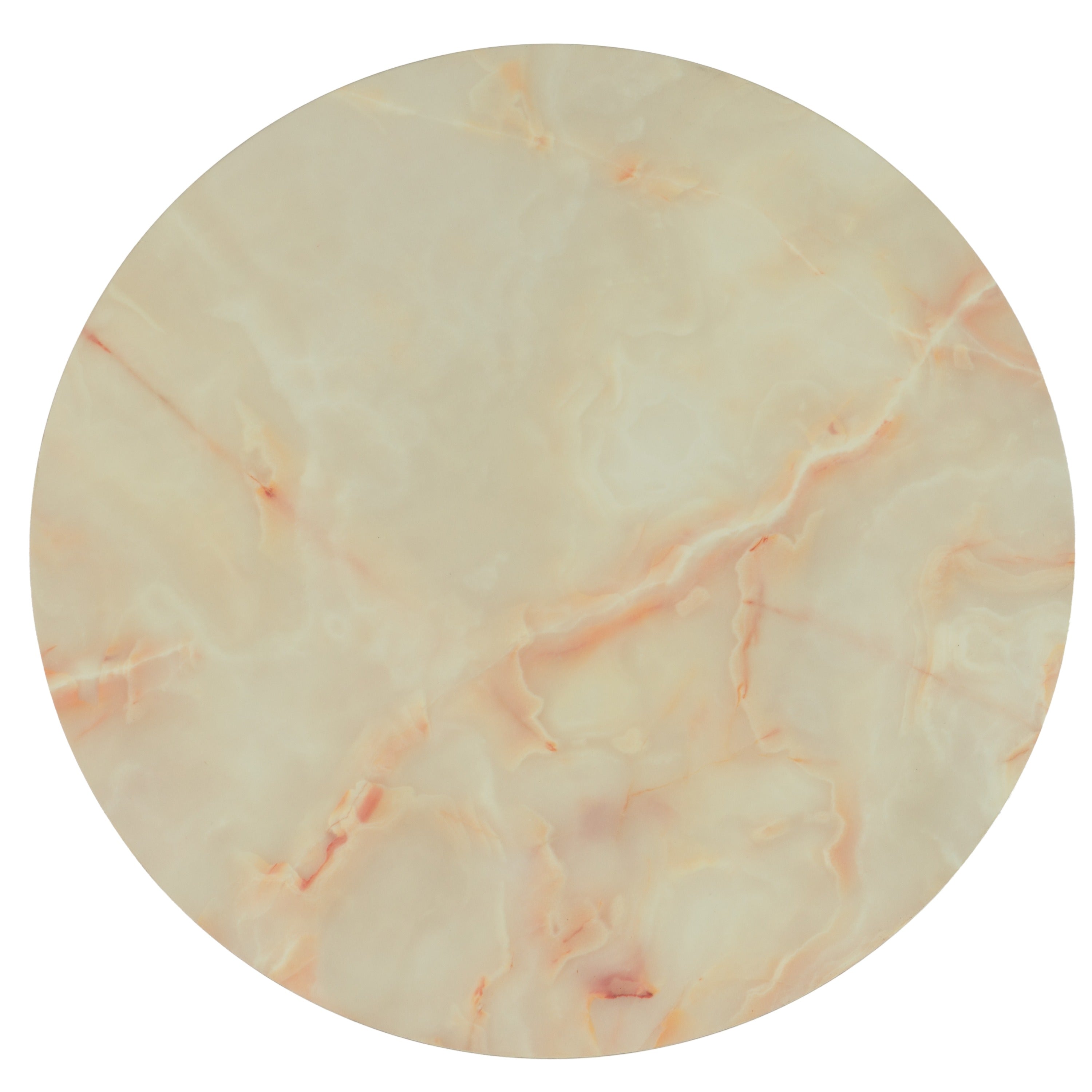 Pampa - Modern Faux Marble End Table - image 3