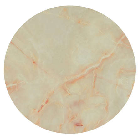 Pampa - Modern Faux Marble End Table - image 3