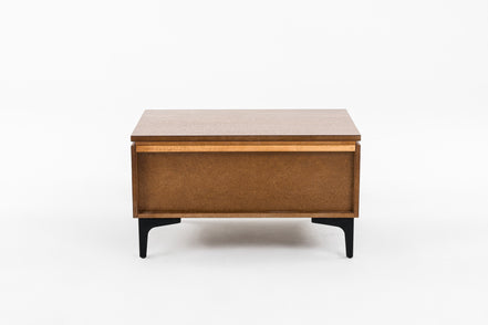 Paula - Mid-Century Walnut Nightstand - image 4